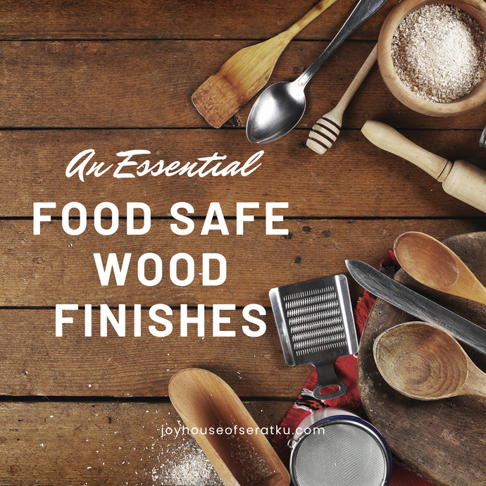Food-Safe Wood Finishes for Wood Cutting Boards or Wooden Bowls