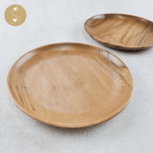 Load image into Gallery viewer, Joyhouseofseratku_Cheer LB Rustic Teak wood wall plates
