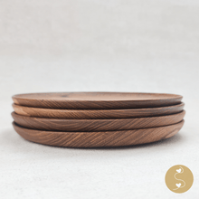 Load image into Gallery viewer, Joyhouseofseratku_Cheer Rustic Teak wood plates and bowls, wooden plates and bowls set
