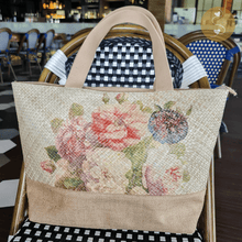 Load image into Gallery viewer, Joyhouseofseratku_ Check out our collection of uniquely Daffodil tote bags painted, including beach bag for men, jute beach bag, beach bags for teens, utility tote bag, and raffia tote bag
