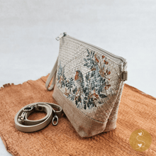 Load image into Gallery viewer, Joyhouseofseratku_Enhance your summer style with our collection of Dandelion cross body straw bags / neutral crossbody bag. Each piece is meticulously handcrafted, ensuring a unique and exquisite woven crossbody bag that effortlessly combines fashion and functionality. Whether you&#39;re strolling on the beach or exploring the city, our straw purse crossbody offers the perfect blend of convenience and chic. Embrace the spirit of summer with these versatile and stylish handmade crossbody bags for women.
