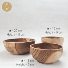 Load image into Gallery viewer, Joyhouseofseratku_Gem Teak Wood best wooden salad bowls, wooden decor bowls, hand carved bowls, teak wood bowls
