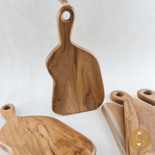 Load image into Gallery viewer, Joyhouseofseratku_Wonder Teak Wood bread boards, wooden cheese board, wooden pastry board, cutting boards for fish
