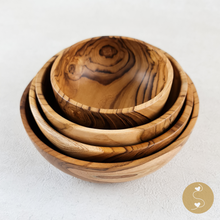 Load image into Gallery viewer, Joyhouseofseratku_Glee Teak Wood bowl turning, wooden bowls and plates. Enhance your dining experience with our exquisite wooden bowls with lids, featuring teak salad bowls set that add elegance to your table setting, the perfect wooden bowls for eating delicious dishes.
