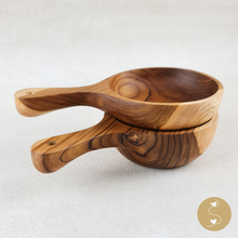 Load image into Gallery viewer, Joyhouseofseratku_Affable Teak Wood small wooden bowl, wooden bowls for sale, teakwood bowl, hardwood bowls
