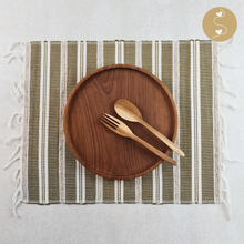 Load image into Gallery viewer, Joyhouseofseratku_Jujube vetiver root placemats for eco friendly kitchen
