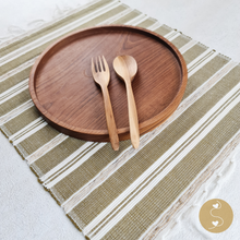 Load image into Gallery viewer, Joyhouseofseratku_Jujube vetiver root placemats the vintage upcycled
