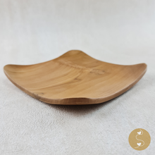 Load image into Gallery viewer, Joyhouseofseratku_Merri Teak wood circular tray, charcuterie gifts
