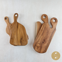 Load image into Gallery viewer, Joyhouseofseratku_Wonder Teak Wood pasta board wood, fish cutting board, custom charcuterie board, handmade cutting boards  
