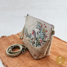 Load image into Gallery viewer, Joyhouseofseratku_Enhance your summer style with our collection of Dandelion cross body straw bags / neutral crossbody bag. Each piece is meticulously handcrafted, ensuring a unique and exquisite woven crossbody bag that effortlessly combines fashion and functionality. Whether you&#39;re strolling on the beach or exploring the city, our straw purse crossbody offers the perfect blend of convenience and chic. Embrace the spirit of summer with these versatile and stylish handmade crossbody bags for women.
