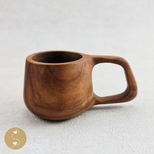 Load image into Gallery viewer, Joyhouseofseratku_Manna Teak Woods Mug as travel utensils, wood mugs, or wood anniversary gifts for wife
