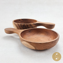 Load image into Gallery viewer, Joyhouseofseratku_Affable Teak Wood dough bowl, hand carved wooden bowls
