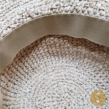 Load image into Gallery viewer, Joyhouseofseratku_Enjoy the sun in style with our Daisy beach straw hat. Perfect as straw hats for golf, straw hat faming, even as bike hats. Stay shielded from the sun while elevating your look.

