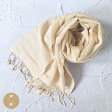 Load image into Gallery viewer, Joyhouseofseratku_Magnolia is handmade scarf for matureladies or mature older women. Please support home textiles
